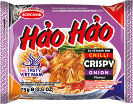 HAO HAO Vietnam Instantnudeln, Chili, Zwiebel, geröstet