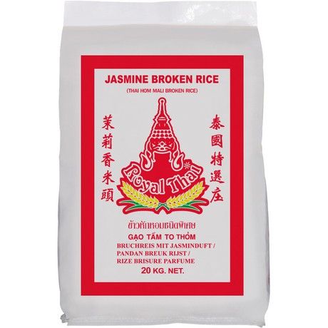 ROYAL THAI RICE Jasminreis Gebrochen 20Kg