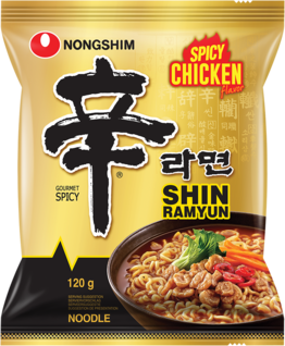 NONGSHIM Korea Instantnudeln, Shin Ramyun Chicken