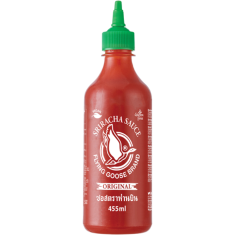 FLYING GOOSE Thailand Chilisauce, Sriracha, scharf 455ml