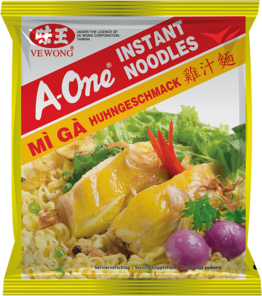 Instantnudeln, Huhn A-One