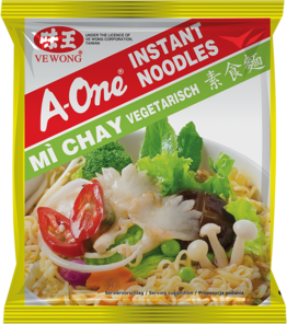 Instantnudeln, Vegetarisch A-One