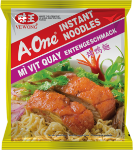 Instantnudeln, Ente, geröstet A-One
