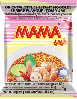 MAMA Thailand Instantnudeln, Shrimps Tom Yum