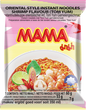 MAMA Thailand Instantnudeln, Shrimps Tom Yum