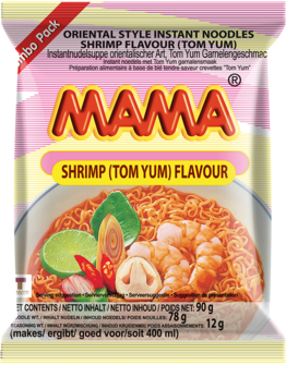 MAMA Thailand Instantnudeln, Shrimps Tom Yum