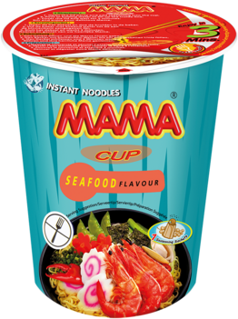 MAMA Thailand Instant-Cup-Nudeln, Meeresfrüchte
