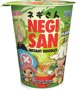 NEGISAN Japan One Piece, Instant-Cup-Nudeln, Vegetable Flavor