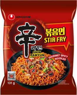 NONGSHIM Korea Instantnudeln, Shin Ramyun Stir Fry, scharf