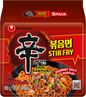 NONGSHIM Korea Instantnudeln, Shin Ramyun Stir Fry, scharf, Family Pack, 5 x 131 g à Beutel