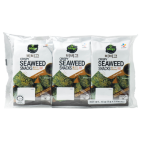 BIBIGO Korea Seetang Snack, BBQ