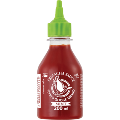 FLYING GOOSE Thailand Chilisauce, Sriracha, Minze 200ml