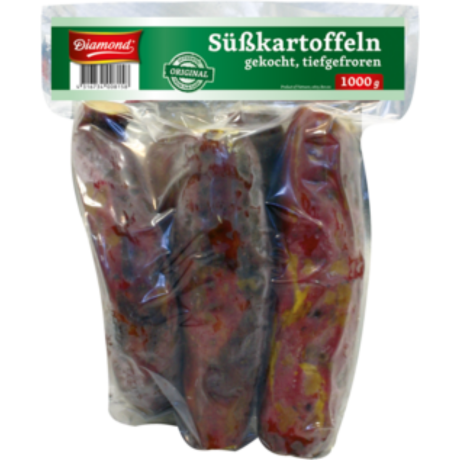 Süßkartoffel, gekocht