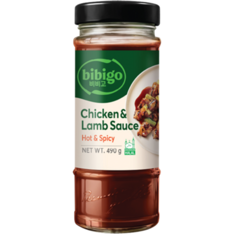 BIBIGO Korea Hühnchen & Lamm Sauce, Hot & Spicy