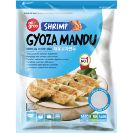 Dumpling mit Shrimps, Gyoza Mandu