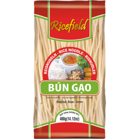 RICEFIELD Vietnam Reisnudeln, Vermicelli, Bun Gao, 2 mm