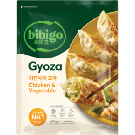 Dumpling mit Huhn und Gemüse, Gyoza Mandu